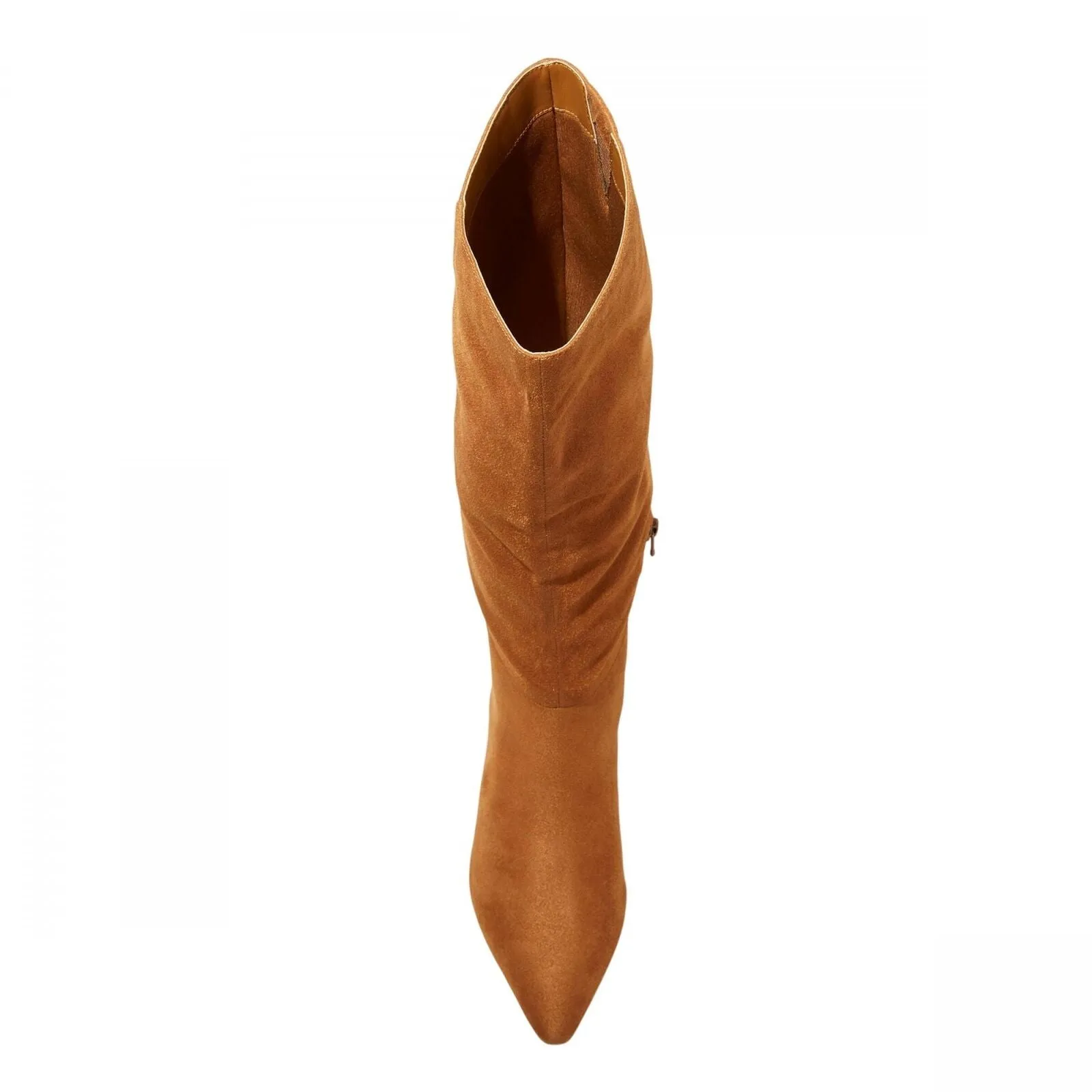 Universal Thread Kendra Kitten Heel Tall Dress Boots Chestnut Brown 9M