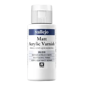 Vallejo Permanent Matt Varnish 60ml