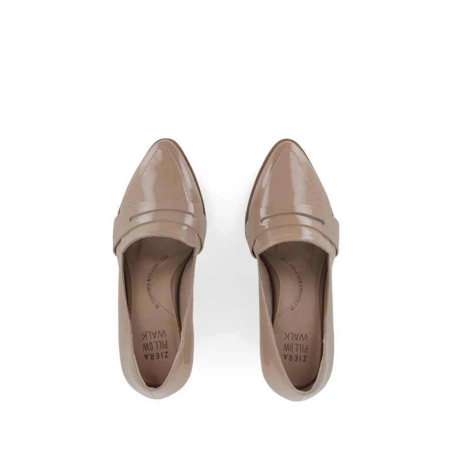 VAMITY XW - TAUPE PATENT LEATHER