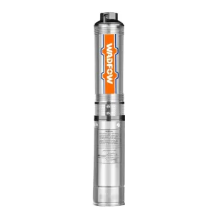Wadfow 4" Stainless Steel Deep Well Pump 0.5HP - WWPDA01