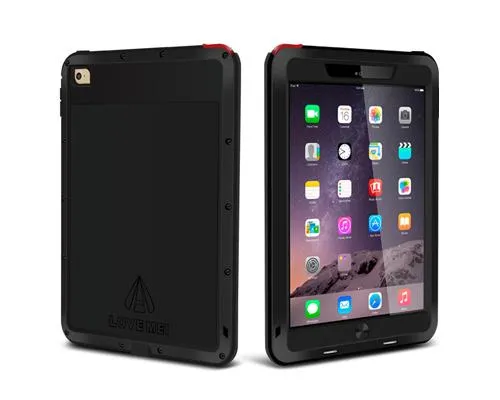 Waterproof Series iPad Air 2 Metal Case - Black