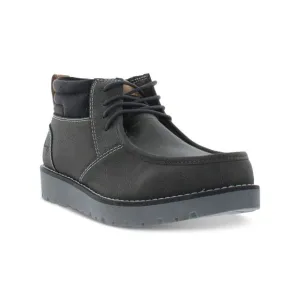 WEATHERPROOF VINTAGE Mens Gray Pull Tab Chester Toe Platform Chukka Boots 10 M