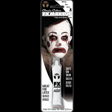 White Quick Drying Face and Body Cream Paint