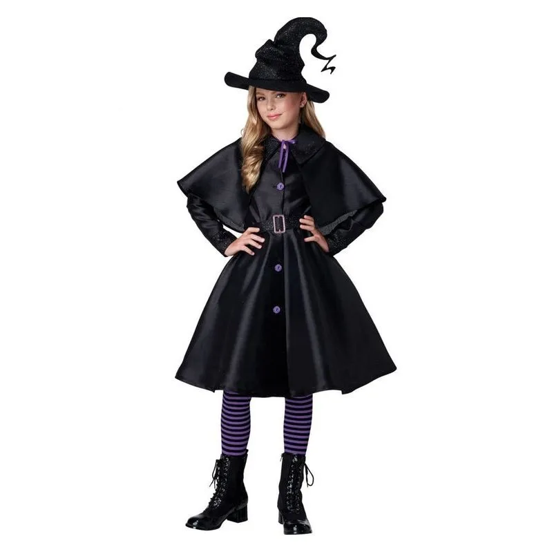 Witch Coven Coat Girls Costume