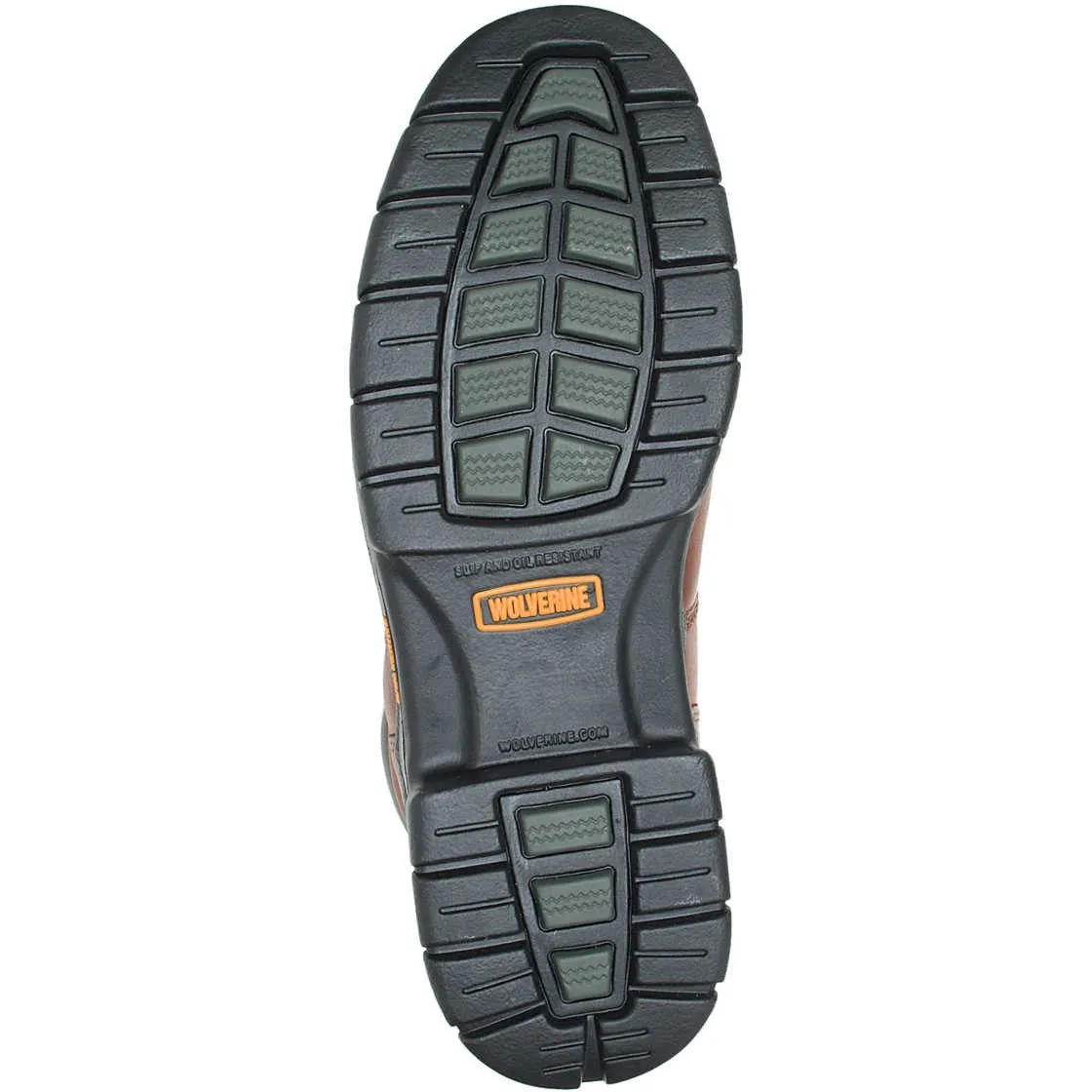 Wolverine Men's Harrison 6" Steel Toe Work Boot - Brown - W04904