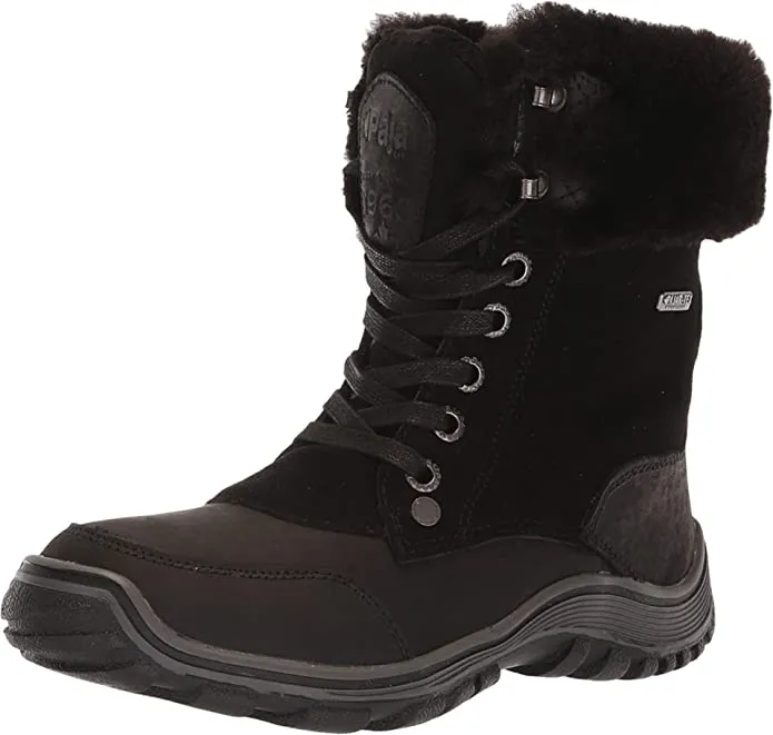 Women's Pajar Abbie Genuine Sheepskin Lined Waterproof Boot, Black, Sz 6-6.5! Retails $231 