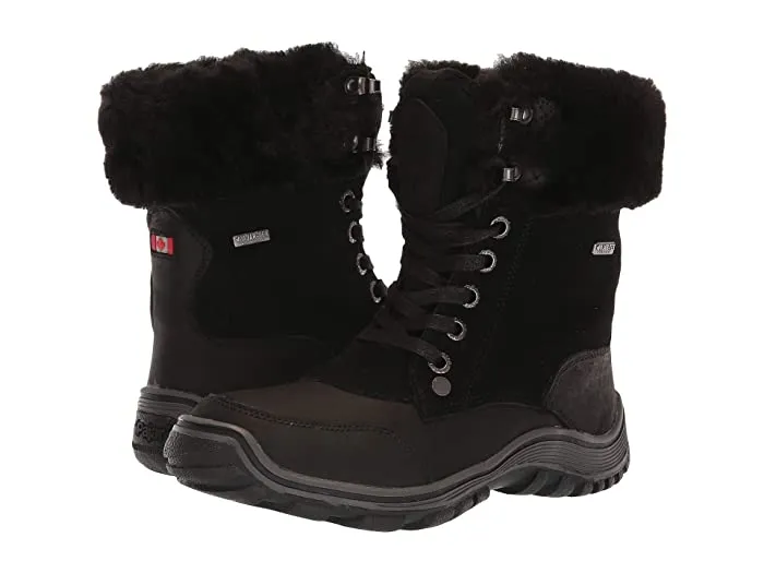 Women's Pajar Abbie Genuine Sheepskin Lined Waterproof Boot, Black, Sz 6-6.5! Retails $231 