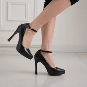 Women's Pointed Toe High Heel Platform Pumps