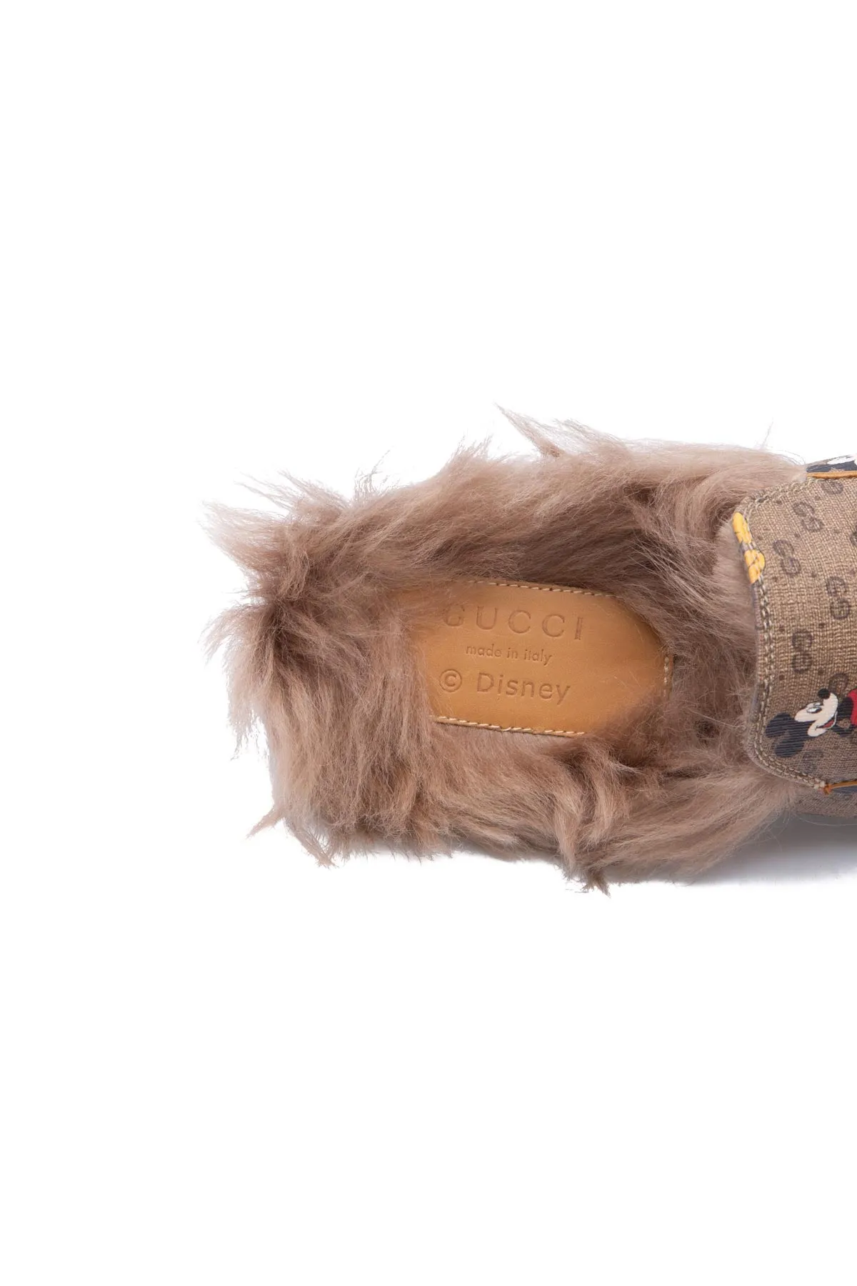 x Disney Fur Princetown Mules - Size 35.5