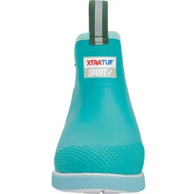 Xtratuf Women's Ankle 6" Waterproof Slip Resist Deck Sport Boot -Green- ADSW-300